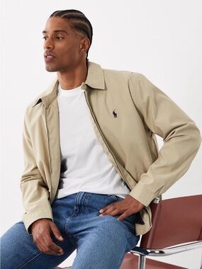 Polo Ralph Lauren Beige Harrington Jacket Size L